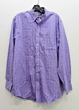 Kenneth Cole Reaction Men Regular Fit Non Iron Long Sleeve Button-Down Shirt L