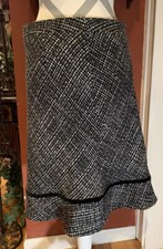 NWTS Gap Ladies 6 Pencil With Ruffle Wool Blend Skirt