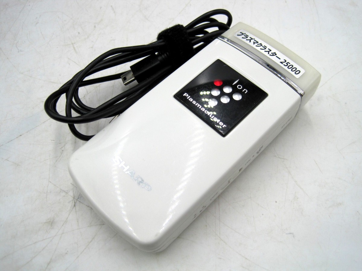 Sharp Plasmacluster Portable Air Ionizer Purifier IG-CM1 White