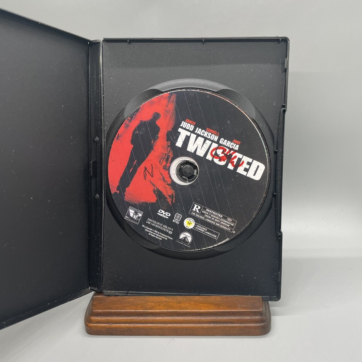 Twisted (DVD, 2004, Widescreen) Starring Samuel Jackson