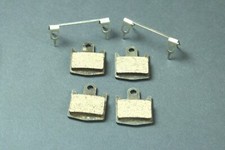 Hope M4, 2 Paar (f VR+HR) Semi Metal Bremsbeläge M4 semimetal Ashima