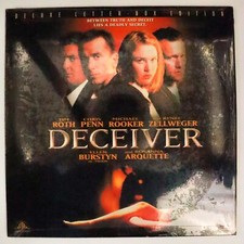 Deceiver Laserdisc, 1997 Tim Roth, Chris Penn - Crime Drama Mystery Movie Film