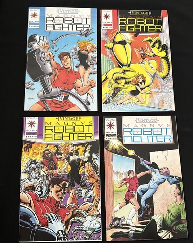 Vintage Magnus Robot Fighter - Valiant Comics #1-4
