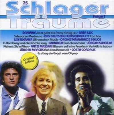 25 Schlager Träume 1 - CD - Severine, Bata Illic, Ray Miller, Deutsche Fernse...