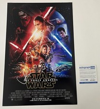 J.J. ABRAMS SIGNED STAR WARS THE FORCE AWAKENS 12x18 PHOTO w/PROOF AUTOGRAPH COA