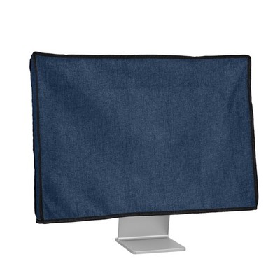 Leinen Hülle für 20-22'' Monitor Schutzhülle Staubschutz Bildschirm Computer