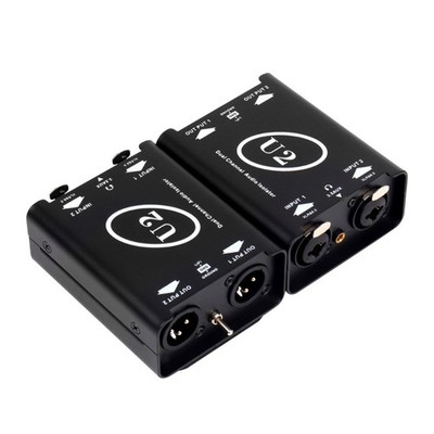 3.5mm 2 Channel Ground Noise Isolator Noise Filter Eliminate Noise