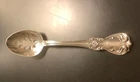 Towle Old Master Sterling Silver Pierced Serving Spoon 8-1/2”
