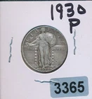 STANDING LIBERTY - SILVER  QUARTER  - 1930-P - #3365