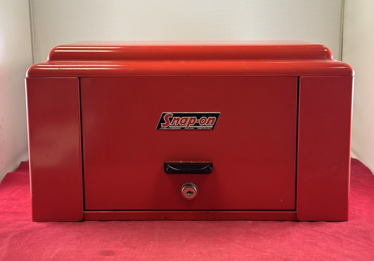 Vintage Snap-On K60-ANV Anniversary Metal Miniature Tool Box (No