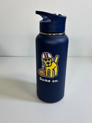 Life is Good 32 oz Stainless Steel Tumbler  Game On   Water Bottle Wide Mouth