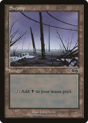 Swamp (342) Urza's Saga