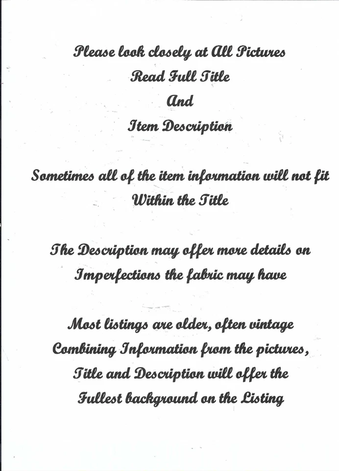 Tela de vidrio Henry Sweet Harmony #9599 de Amy Hamberlin aprox. 38x43. D25-2232 Foto 2 de 4