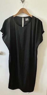 Ichi Damen Abendkleid Schwarz Größe M Raffung Neu mit Etikett Cocktailkleid