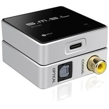 Portable DAC for Phone/PC, Silver Finish