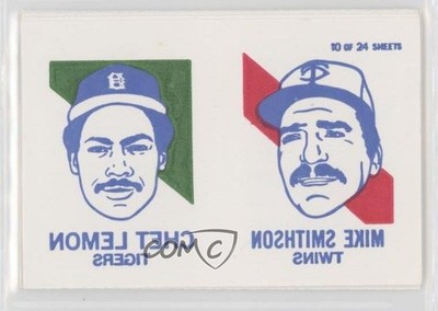 1986 Tattoos Ron Davis Glenn Chris Brown Burt Hooton Tim Wallach Rookie RC 0os7