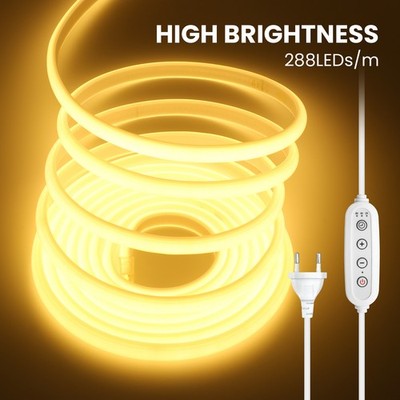 230V COB LED Streifen 230V Wasserdicht IP65 Dimmbar Premium Lichtband DIMMER