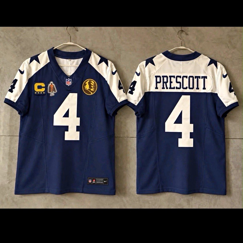 Nike Dallas Cowboys Dak Prescott #4 Vapor fuse jerseys