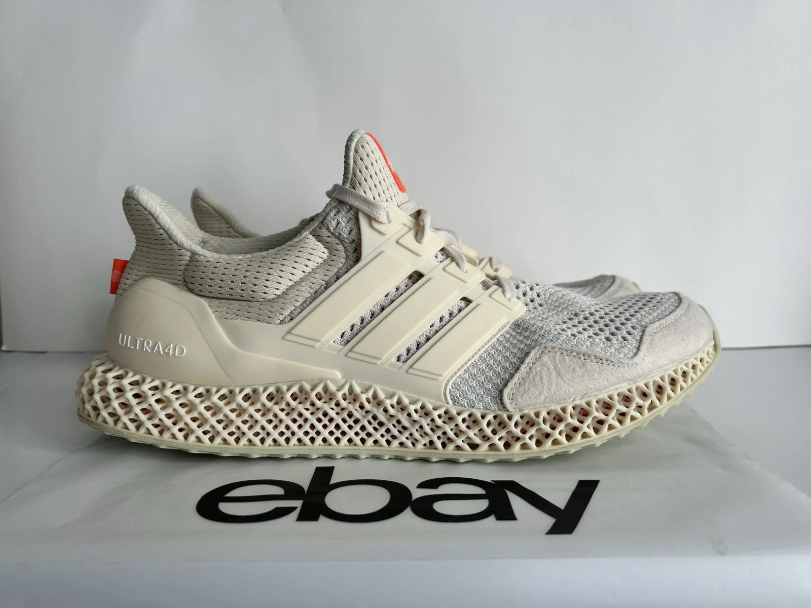 *SPECIAL* Adidas Ultra 4D Wonder White Impact Orange Men’s Shoes