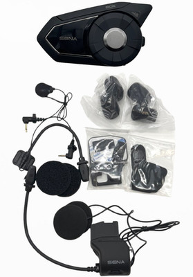 Sena 30K Motorcycle Bluetooth Headset with SC-A0354 HD Speakers