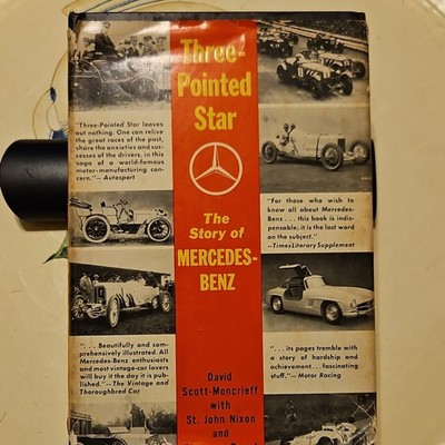 Norton Three-Pointed Star Mercedes-Benz Hardcover 1956 Revised DJ Illustrated
