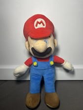 2017 Nintendo Little Buddy Super Mario Bros 10" Plush Figure Stuffed Toy Sanei
