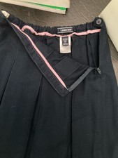 Lands' End Pleated Navy Skirt Size 16 Girls