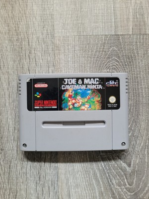 SNES Super Nintendo Joe & Mac Caveman Ninja