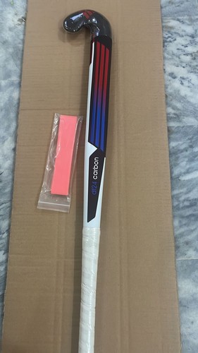 Adidas DF 24 Carbon Dual Rod Field Hockey Stick Free Hockey Grip & Cover - Picture 6 of 6