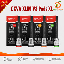 XL OXVA XLIM PODS V3 Pod Cartridges XLIM Pro SE SQ 0.4 0.6 0.8 1.2&Omega; UK