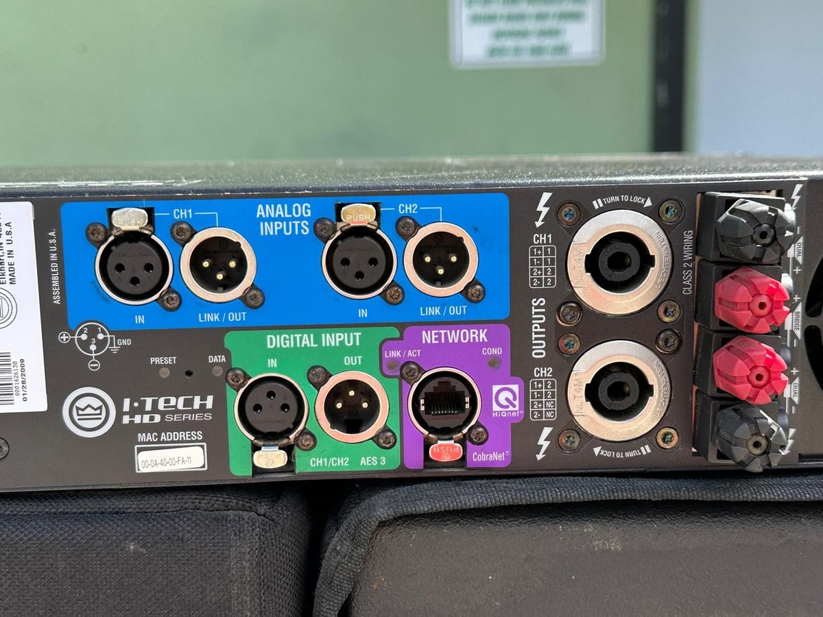 2) JBL VTX G28 Dual 18