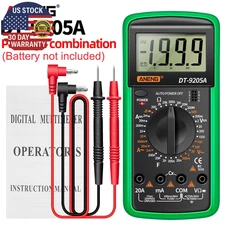 DT9205A Digital Profesional Multimeter AC/DC Voltage Current Test Capacitance NC