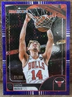 2025 Topps NBA Hoops Basketball Pixel Burst Purple Matas Buzelis #156