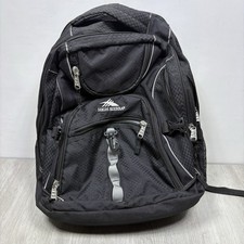 High Sierra Backpack Black Suspension 18 