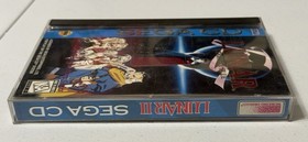 Lunar: Eternal Blue (Sega CD, 1995) Complete - W/reg Card And WD MERCH INSERT