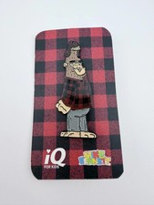 Sasquatch Enamel Lapel Pin by Mike Bennett x iQ Credit Union