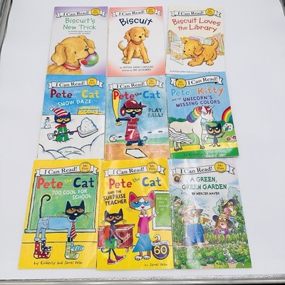 Biscuit Dog Pete CatMy First I Can Read Reader Preschool Kindergarten Book Lot 9