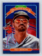 2020 Donruss Optic #17 Trey Mancini Pandora Purple #/99