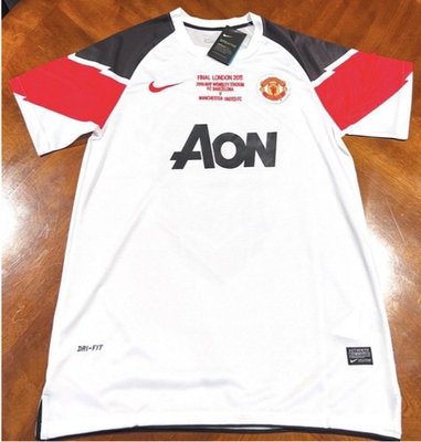 #ad Retro Manchester United Wayne Rooney Champions League Final Edition Size Large $52.99