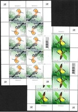 Estonia 2021-10: Europe: Native Birds, 2x Mini Sheets MNH