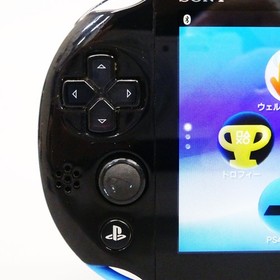 Sony Playstation PS Vita Blue Black PCH-2000 Console only PSV Slim Japan Used