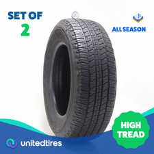 Set Of 2 Used 26565r18 Goodyear Wrangler Fortitude Ht 114t - 932 Set Of 2 Used 26565r18 Goodyear Wrangler Fortitude Ht 114t - 932