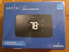 Emerson Sensi Lite Smart Wi-Fi Thermostat, Black New in Box DEAL 