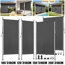 Senkrechtmarkise Balkon Sonnenschutz Sonnenschutzrollo Außenrollo Sichschutz