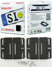 Simple Fix Kennzeichenhalter von Utsch, rahmenlose Nummernschildhalter