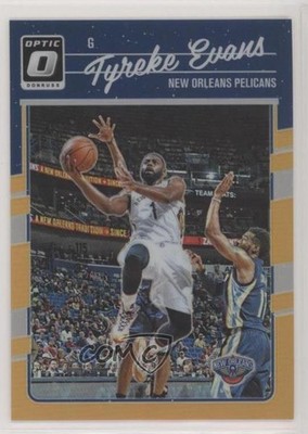 2016-17 Panini Donruss Optic Orange Prizm 135/199 Tyreke Evans #98 0q0