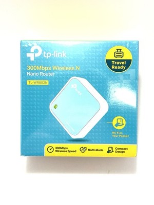 TP-Link TL-WR802N 300Mbps Wireless Mini Router, AP, Wi-Fi Range Extender New