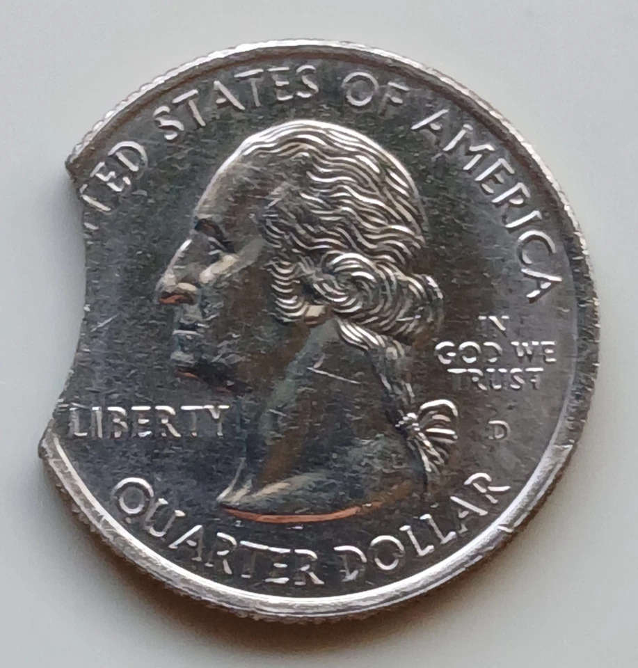 Nice 1999 CURVED CLIP Pennsylvania State QUARTER 25C at 9 o-clock - Image 2 of 2
