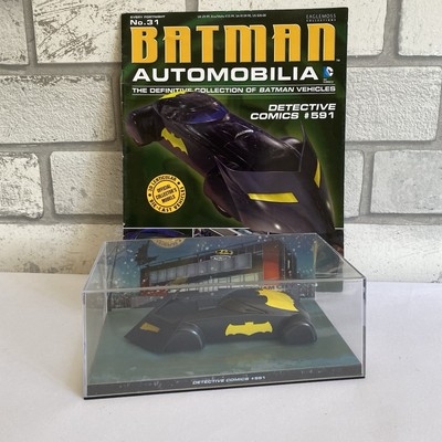   Eaglemoss Batman Fahrzeug Nr 31 Versiegelt  Detektiv Comics 591 mit Magazin 