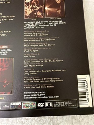 (未使用･未開封品)Merchants of Cool [DVD] [Import] Bad Company - In Concert: Merchants of Cool (DVD, 2002) for sale